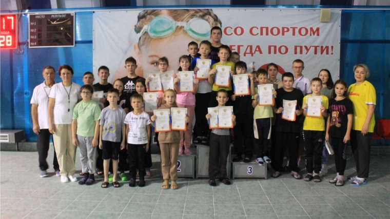 Квалификационные соревнования по плаванию среди учебных групп