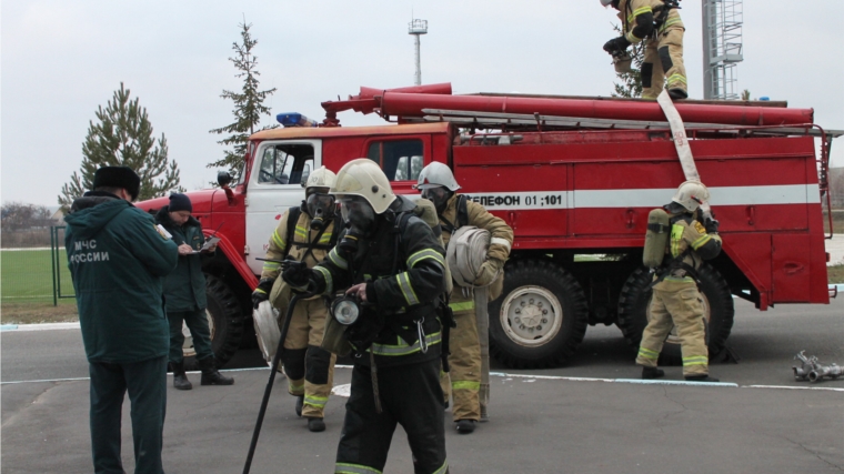 В ФОК "Атал" проведены тактические учения по пожарной безопасности.