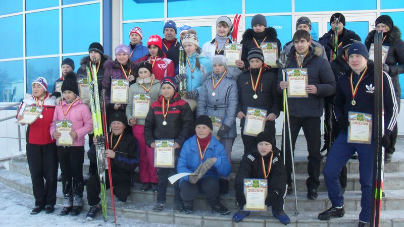 Первенство Козловского района по лыжным гонкам.